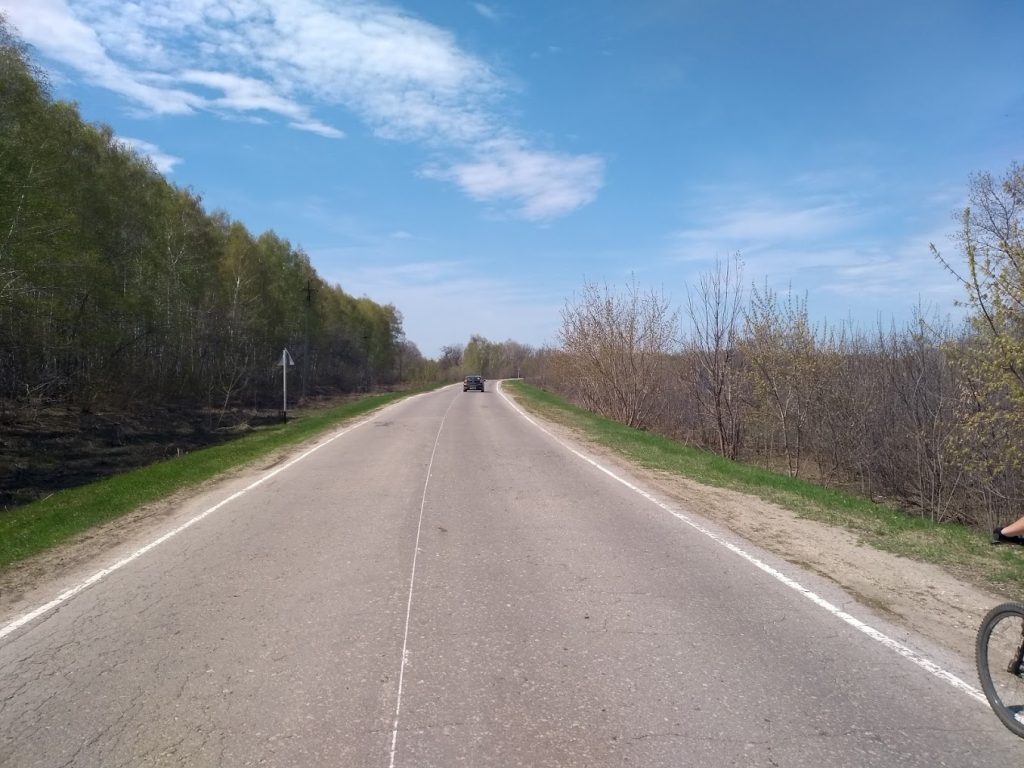 Дорога между посёлками